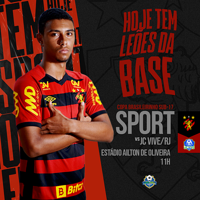 Workout Team sub-17 Sport Club Recife branding design futebol brazil graphic design illustration kinhork sport typography vector