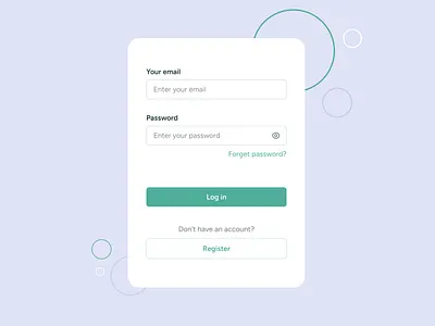 Login page design - Daily UI Challenge #3 app branding design graphic design illustration log in page login logo mobile app registration page signup page typography ui ui design ux ux design vector web application web design website