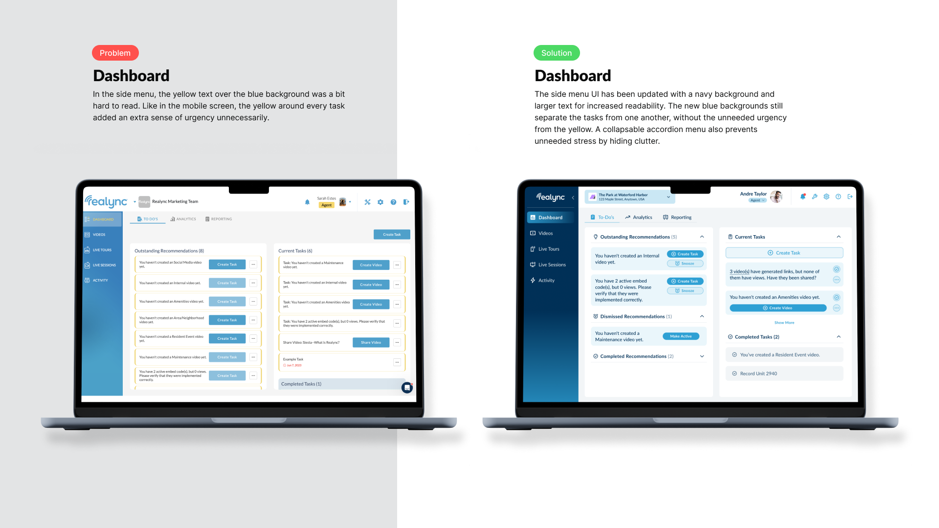 Web Application User Interface Overhaul by Sarah (Estes) Day on Dribbble