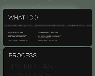 PORTFOLIO of Jules Klimchuk animation desktop landing portfolio tilda uxui webdesign website