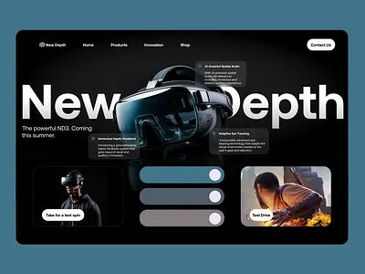 AR/VR Explorations ar branding graphic design layout ui ux vr