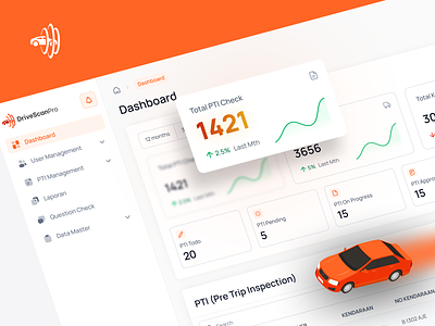 DriveScanPro: Vehicle Rent Permission CMS 3d animation app branding chart cms dashboard design graphic design illustration login logo motion graphics permission rent ui ux vector vehicle web