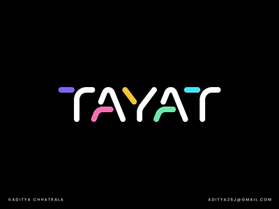 Tayat Ai logo design for online education platform for kids a b c d e f g h i j k l m n ai automatic branding colorful education fun happy identity joy kids knowledge logo logo designer logotype machine learning modern logo o p q r s t u v w x y z tech technology