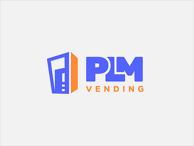 "PLM VENDING" Logo and Brand identity branding graphic design logo motion graphics plm