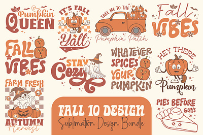 Fall SVG PNG Bundle 3d animation app branding design graphic design illustration logo ui vector