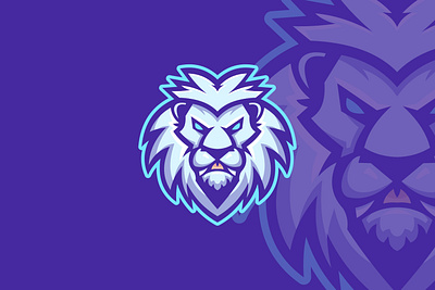 Lion Mascot Logo animal branding business design esport esport logo illustration lion logo lion mascot logo logo ideas