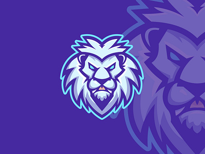 Lion Mascot Logo animal branding business design esport esport logo illustration lion logo lion mascot logo logo ideas