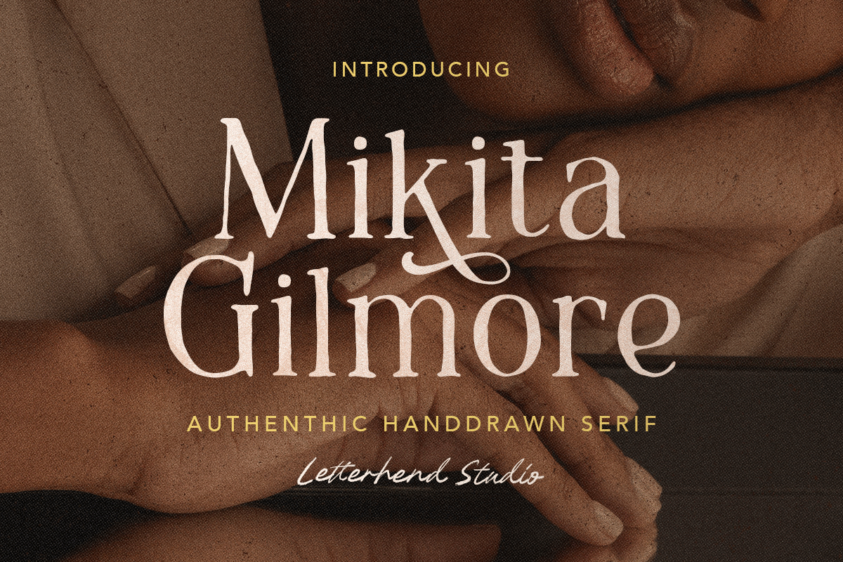 Mikita Gilmore - Handdrawn Serif decorative freebies