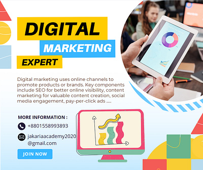 Digital Marketing Facebook Post design graphic design