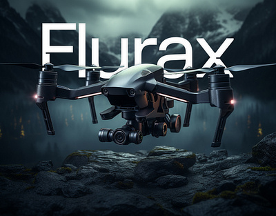 Flurax - Drone Solutions | Typography Usage Guidelines animation brand guidelines brand identity branding creative drone drone camera graphic design letter f logo logo design modern logo motion graphics typography typography guidelines typography usage typograpy ui visual identity