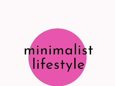 Presentation about minimalism graphic design ui