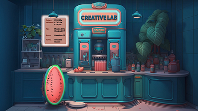 Inside Creative Lab Station animation motion graphics