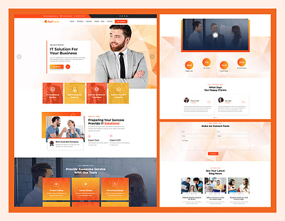 IT Solution & Business Service WordPress Theme advisor agency apps best work business consulting creative finance graphic design html template it solution marketing minimal multipurpose psd template seo software company top theme website template wordpress theme