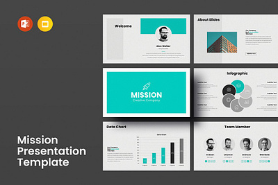 Mission Presentation Template pitch deck