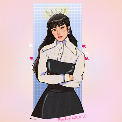 Bea Suzy Fan Art art bea suzy character character design design digital digital illustration fan art fanart gift illustration kpop kpopart kpopfanart