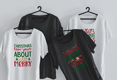 CHRISTMAS T-SHIRT DESIGN branding christmas christmas design design graphic design halloween svg svgdesign t shirt typography vintage t shirt