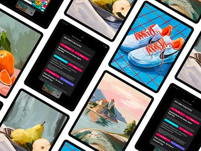 Fonts & Brushes for Procreate app design draw graphic design illustration ios procreate ui uiux userexperience userinterface ux