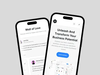 UI8 - Responsive landing page design for SaaS startups clean design digital landing page landing page design minimal promo landing responsive saas startup design tech startup ui ux web design website design