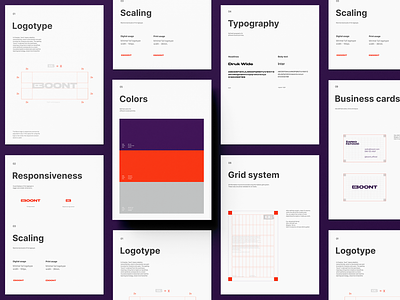 BOONT – visual identity brand brand guidelines brandbook branding colors graphic design layout logo minimal typography
