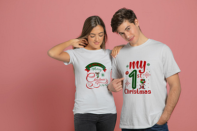 CHRISTMAS T-SHIRT DESIGN christmas christmas t shirt design design graphic design illustration santa santa christmas svg svg design t shirt typography vintage t shirt