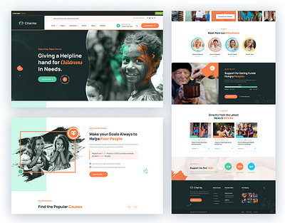 Charina – Charity and Nonprofit HTML5 Template volunteer