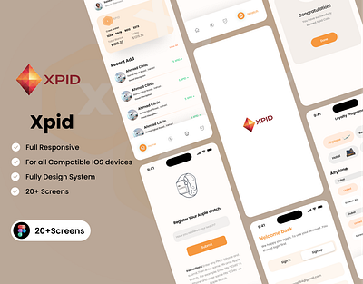 Xpid Point Collection App Revamp 2023 game desing branding design redesign trending ui