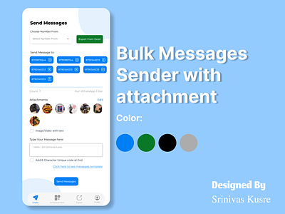 Bulk Messages With Attachments