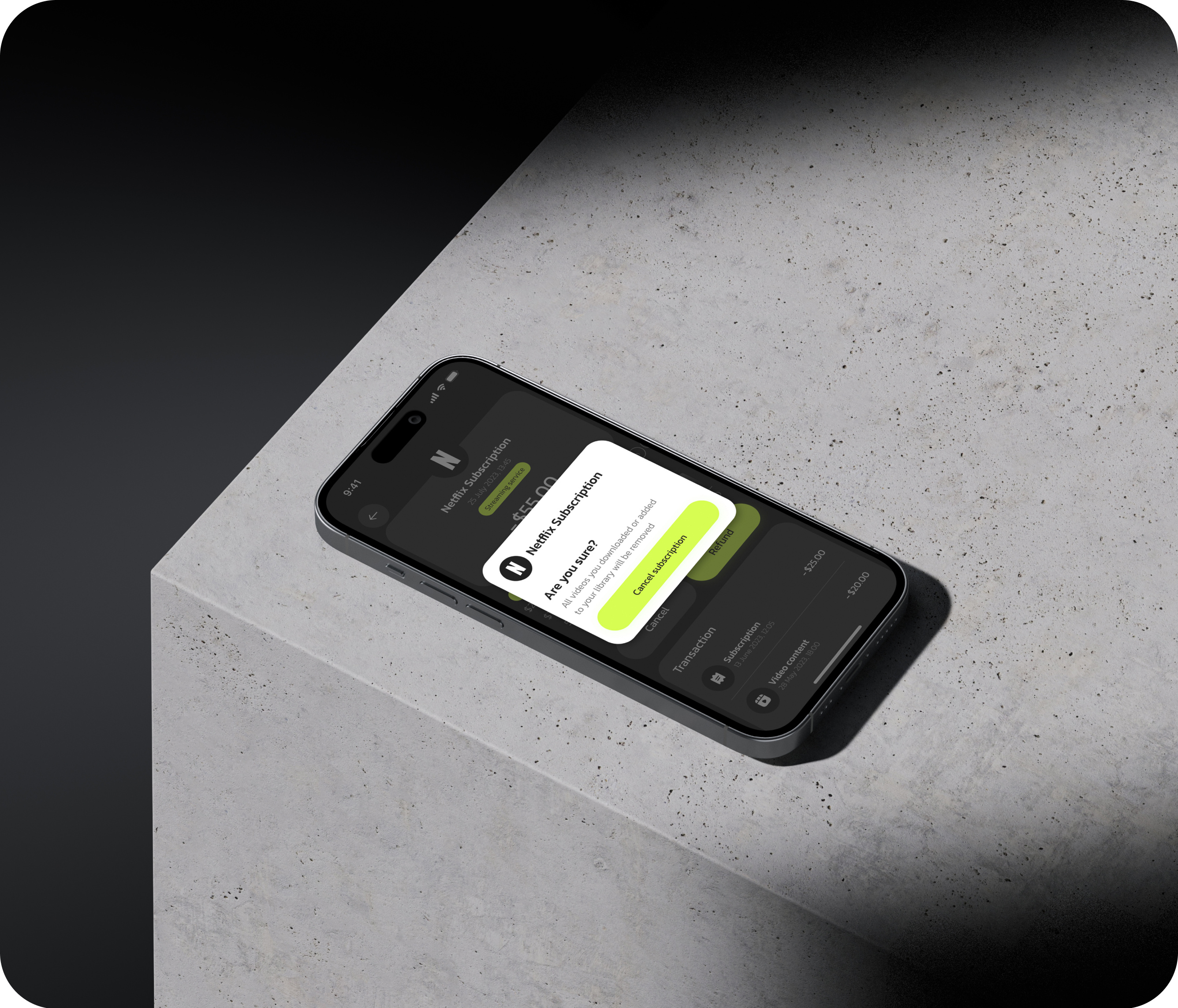 Example of Fin Tech Mobile App UI UX Design