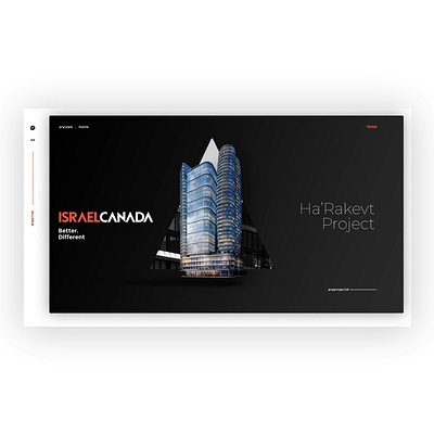 Real estate website design motion graphics ui website design