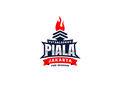 Logo Design for Piala Jakarta event futsal indonesia jakarta logo logo design sport