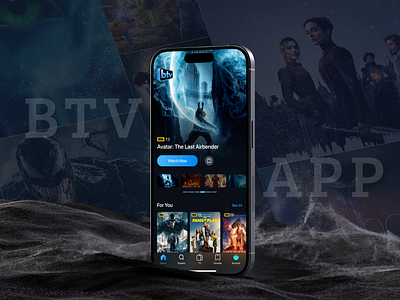 Movie Streaming App app app design clean design design mobile mobile app mobile app design mobile design mobile ui modern design movie movie app movie streaming netflix streaming app ui ui design uidesign ux uxdesign