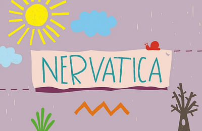 Nervatica Font Family app branding design font graphic design illustration logo ui ux vector