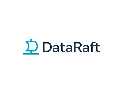 DataRaft – Logo Design boat brandforma branding creative logo d data design graphic design letter d logo logo design logo designer mark modern logo raft saas sign transport water wind