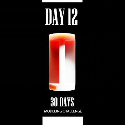30 days modeling challenge - day 12 3d animation b3d blender motion graphics