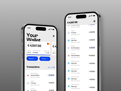 Bank Account account app design bank bankaccount creditcard dasboard design figma homepage interface ios ios 16 iphone iphone 14 pro mobile money transfer ui ux wallet