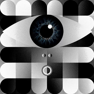 YOU ARE WATCHED | Tarafa Mhfoud™ aftereffects animation black branding clean creative creativedesign design eye face fast graphic design illustration loop luxury minimal motion motion graphics socialmedia ui