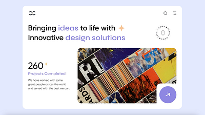 Design Studio - Website Concept 3d animation designstudio graphic design motion graphics portfolio projects studiolama ui ux website