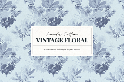 Vintage Floral Patterns blossom botanical branding candle design cover design design floral flowers graphic design packaging design patterns plants poster design print design product design seamless pattern textile design vintage wallpaper design