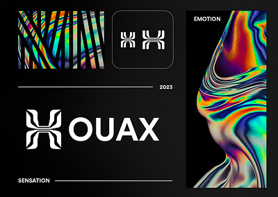 HOUAX brand branding design graphic design h icon identity illustration logo marks symbol ui