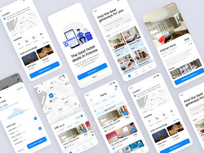 Hotel and Flight Booking App app ui ux design booking app design app flight booking flight booking app hotel booking hotel booking app mobile app mobile ui ux online book online booking app online ticket booking app renting app reservation ticket booking app tour app travel app travel bookings vacation vacation app