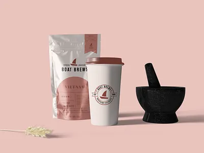 Boat Brews Coffee Powder & Coffee Cup Packaging Design beverage packaging branding coffee cup design coffee packaging design coffeepackaging colorful packaging design design fb packaging graphic design illustration logo package design packaging packaging design pink packaging pouch design product design product packaging design tea packaging design tea powder packaging design