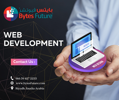 BYTES FUTURE - WEBSITE DESIGNING & DEVELOPMENT COMPANY IN SAUDI web development company in ksa