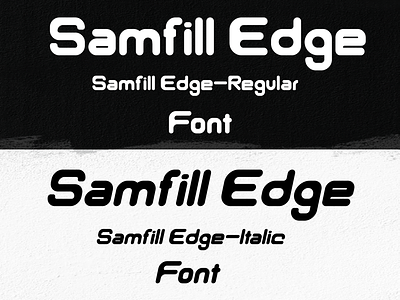 Samfill Edge Font bold bold samfill edge typography book covers branding business cards craftsmanship creative typography designers fonts digital art display fonts legibility magazine layouts minimalist typeface modern modern samfill edge font packaging design print materials stylish typeface collection unique lettering style