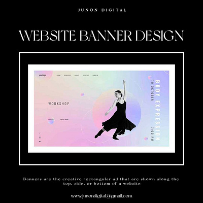 Website Banner graphic design