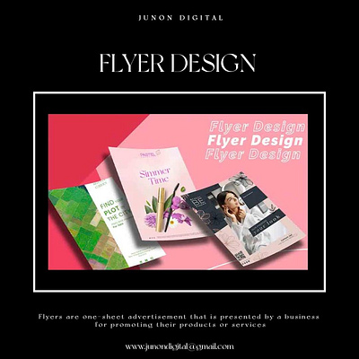 Flyer Designs branding graphic design logo motion graphics ui