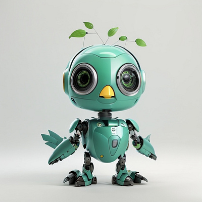 Flutter 3d characters robots