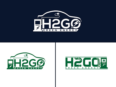 Logo Design (H2GO) branding design graphic design illustration logo typography vector