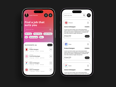 Daily UI Challenge - #050 dailyui dailyuichallenge hiring post job app job app ui job listing job listing ui job posting job search job search app ui design uichallenge uidesign