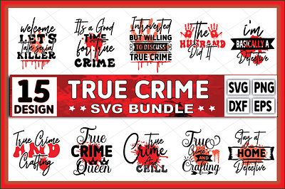 True Crime svg bundle motion graphics