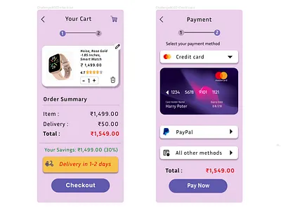 DailyUI Challenges -#002